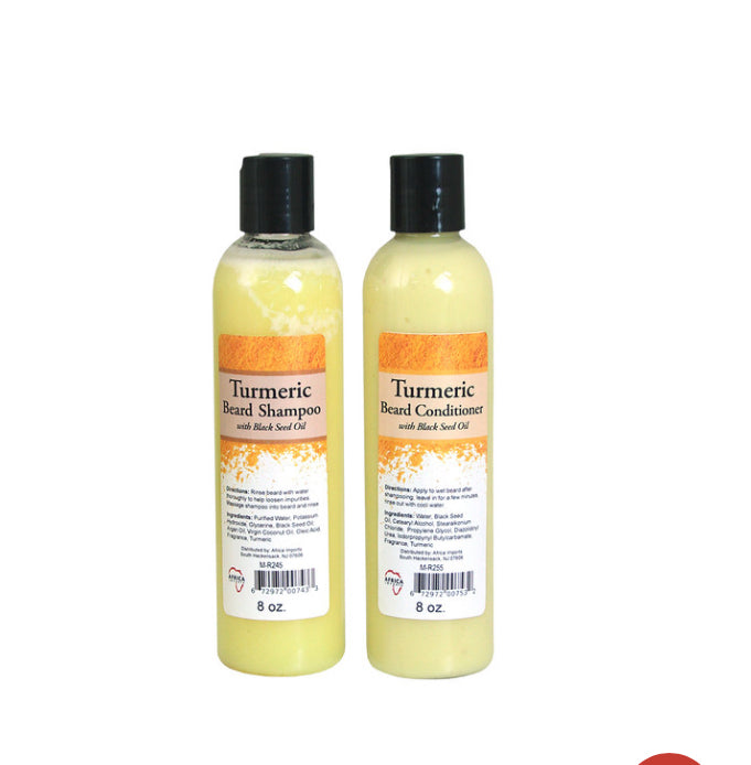 Turmeric Beard Shampoo & Conditioner Set