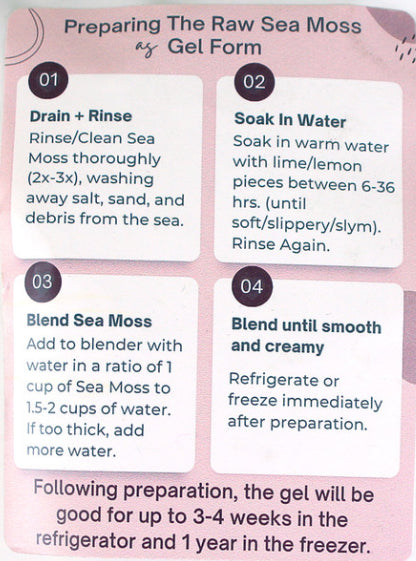 Purple Wildcrafted Sea Moss