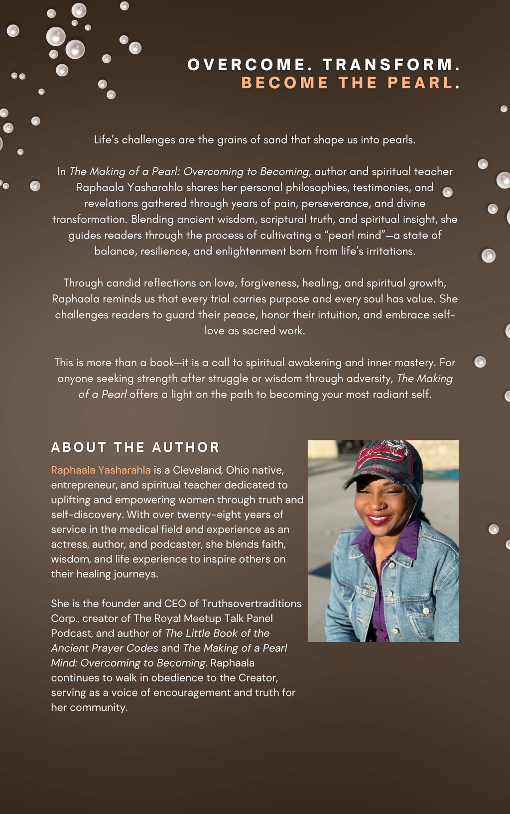 The Making Of A Pearl…Overcoming To Becoming