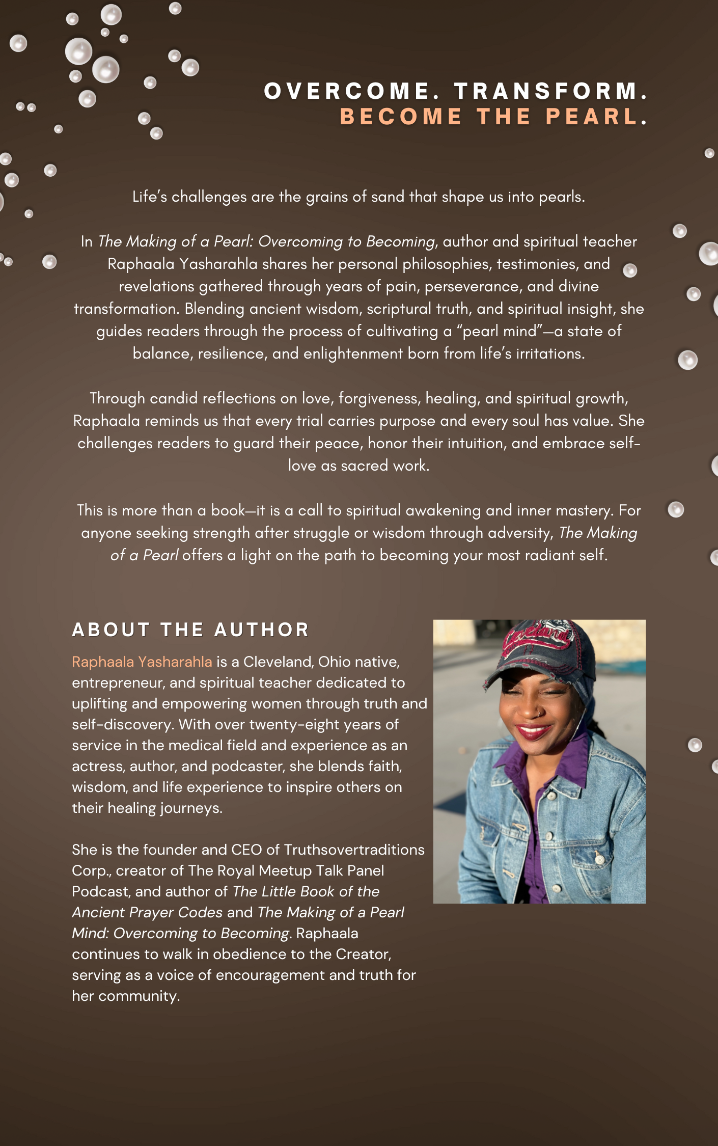 The Making Of A Pearl…Overcoming To Becoming