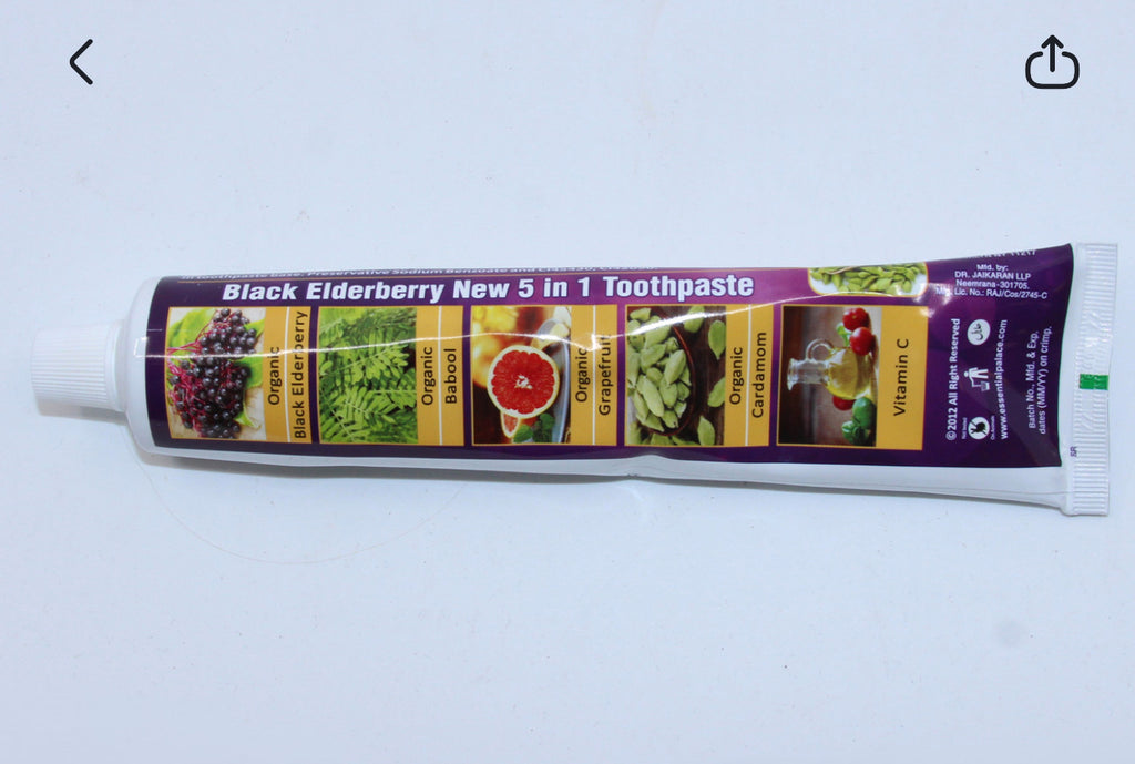 Elderberry Toothpaste