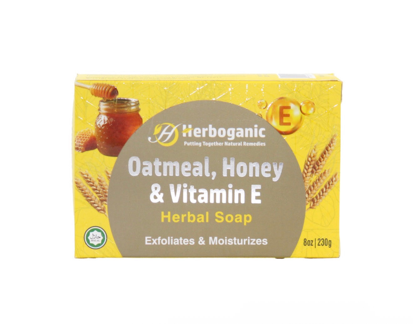 OATMEAL, HONEY, & VITAMIN E SOAP By Herboganic