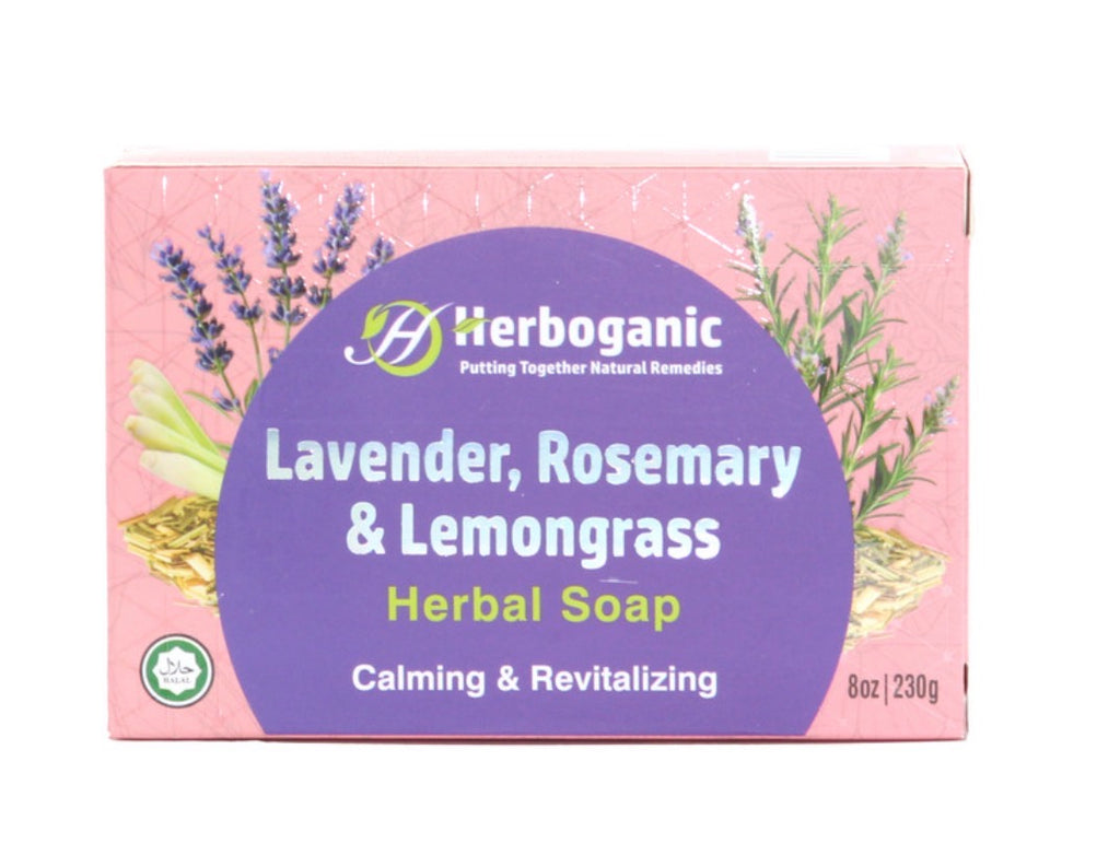 LAVENDER, ROSEMARY & LEMONGRASS By Herboganic