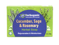 CUCUMBER, SAGE, & ROSEMARY SOAP By Herboganic