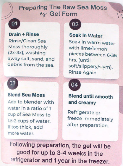 Irish Sea Moss (Purple)