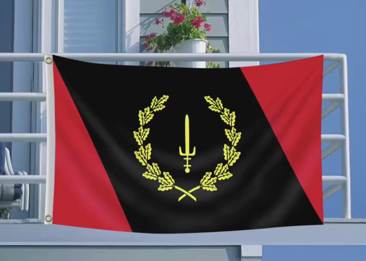 Black-American Heritage Flag